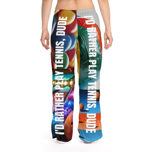 BRANDY'S **COCOA BUNNY WINTER LINE** "NO BOUNCEBACK BOYS ALLOWED" WOMEN'S PAJAMA PANTS