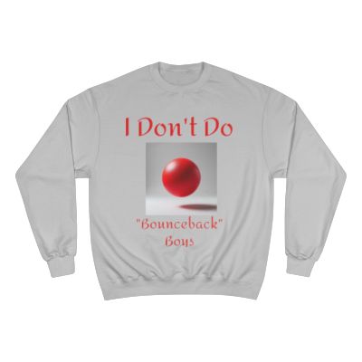 BRANDY'S **COCOA BUNNY WINTER LINE** "NO BOUNCEBACKS ALLOWED" SWEATWSHIRT (UNISEX)