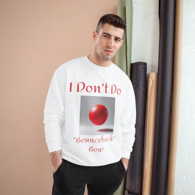 BRANDY'S **COCOA BUNNY WINTER LINE** "NO BOUNCEBACKS ALLOWED" SWEATWSHIRT (UNISEX)