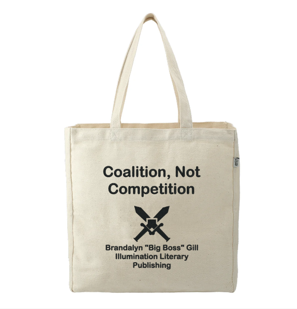Coalition, Not Competition Tote Bag NEW