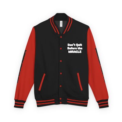 Don't Quit **WOMEN'S** LETTERMAN JACKET