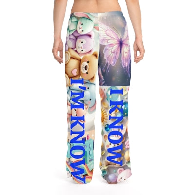 BRANDY'S **COCOA BUNNY WINTER LINE** "I'M AWESOME" WOMEN'S PAJAMA PANTS