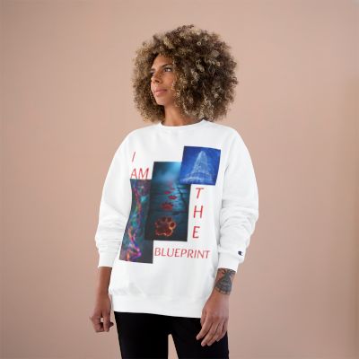 BRANDY'S COCOA BUNNY WINTER LINE - THE BLUEPRINT - SWEATSHIRT (UNISEX)