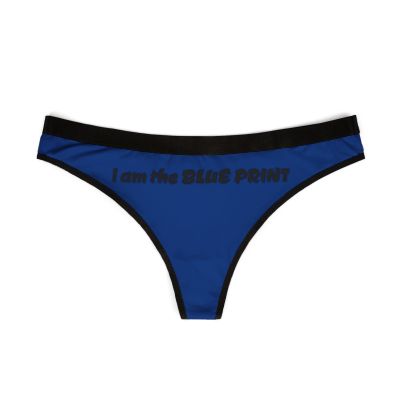 BRANDY'S **COCOA BUNNY WINTER LINE** "THE BLUEPRINT" THONG (PANTY)