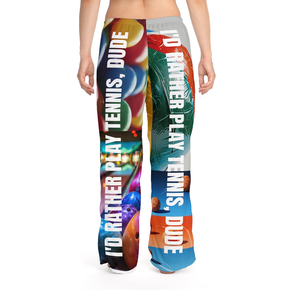 BRANDY'S **COCOA BUNNY WINTER LINE** "NO BOUNCEBACK BOYS ALLOWED" WOMEN'S PAJAMA PANTS