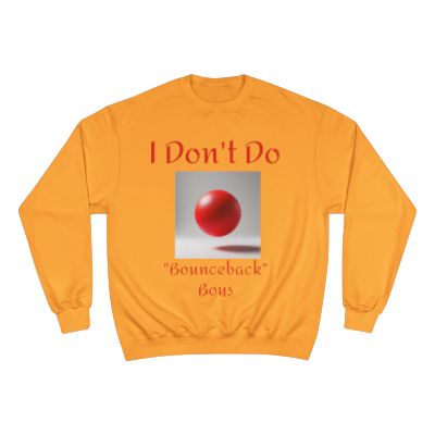 BRANDY'S **COCOA BUNNY WINTER LINE** "NO BOUNCEBACKS ALLOWED" SWEATWSHIRT (UNISEX)