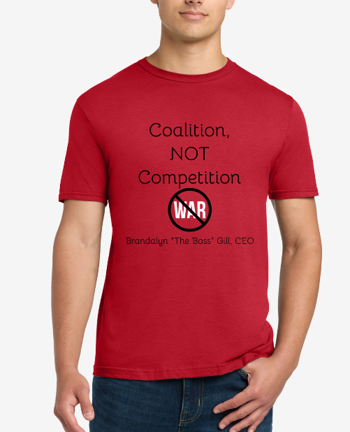 Coalition, Not Competition Tee - NEW