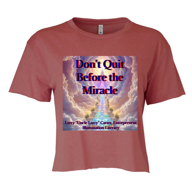 Don't Quit Women's Crop Top 2.0 - NEW