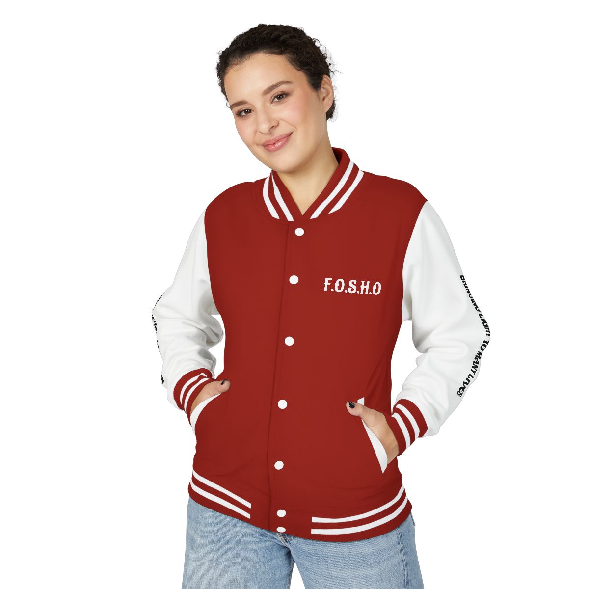 F.O.S.H.O LETTERMAN JACKET