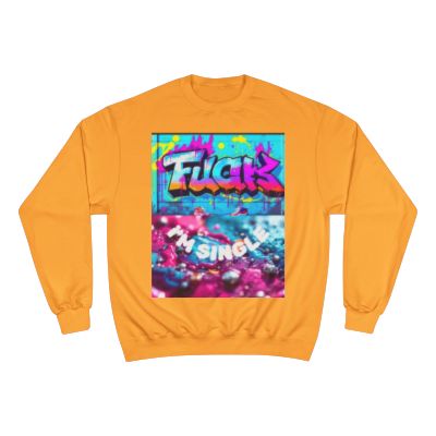 BRANDY'S **COCOA BUNNY WINTER LINE** F*CK I'M SINGLE ! SWEATSHIRT (UNISEX)