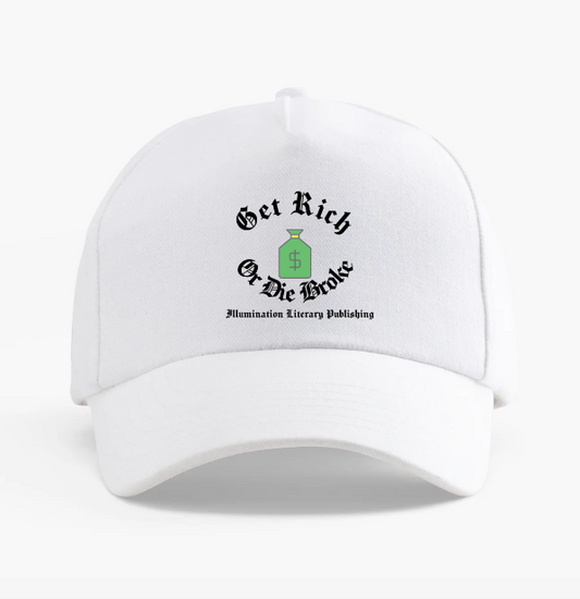 Get Rich Cap - White - NEW