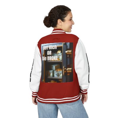 Get Rich LETTERMAN JACKET (UNIXEX)