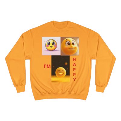 BRANDY'S COCOA BUNNY WINTER LINE - IM HAPPY - SWEATSHIRT (UNISEX)