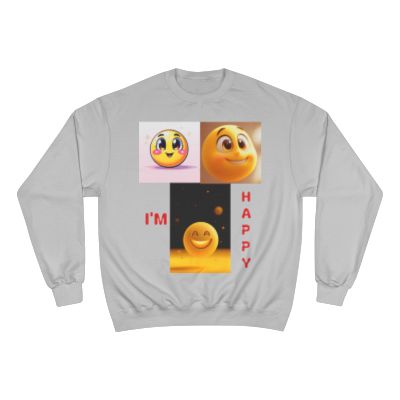 BRANDY'S COCOA BUNNY WINTER LINE - IM HAPPY - SWEATSHIRT (UNISEX)