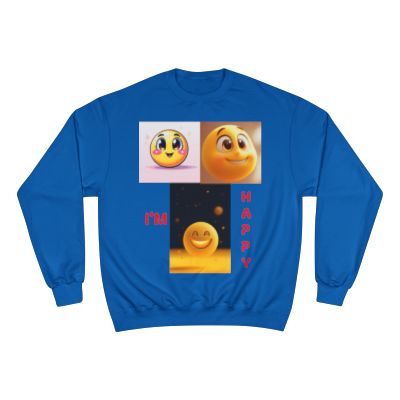 BRANDY'S COCOA BUNNY WINTER LINE - IM HAPPY - SWEATSHIRT (UNISEX)