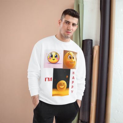 BRANDY'S COCOA BUNNY WINTER LINE - IM HAPPY - SWEATSHIRT (UNISEX)