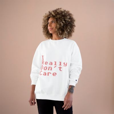 BRANDY'S COCOA BUNNY WINTER LINE - I REALLY DON'T CARE - SWEATSHIRT (UNISEX)
