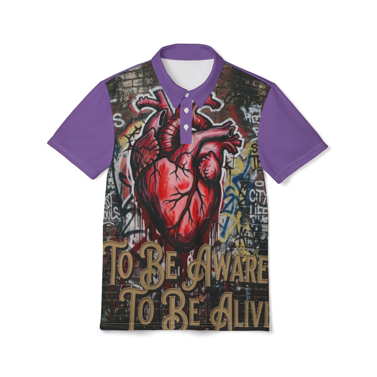To Be Aware Unisex Polo-Style Shirt