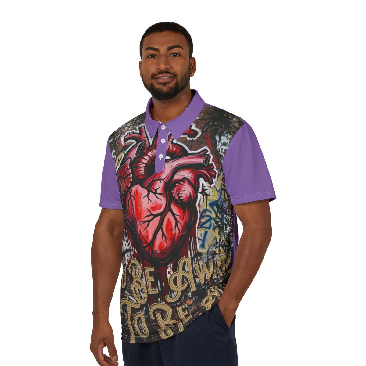 To Be Aware Unisex Polo-Style Shirt