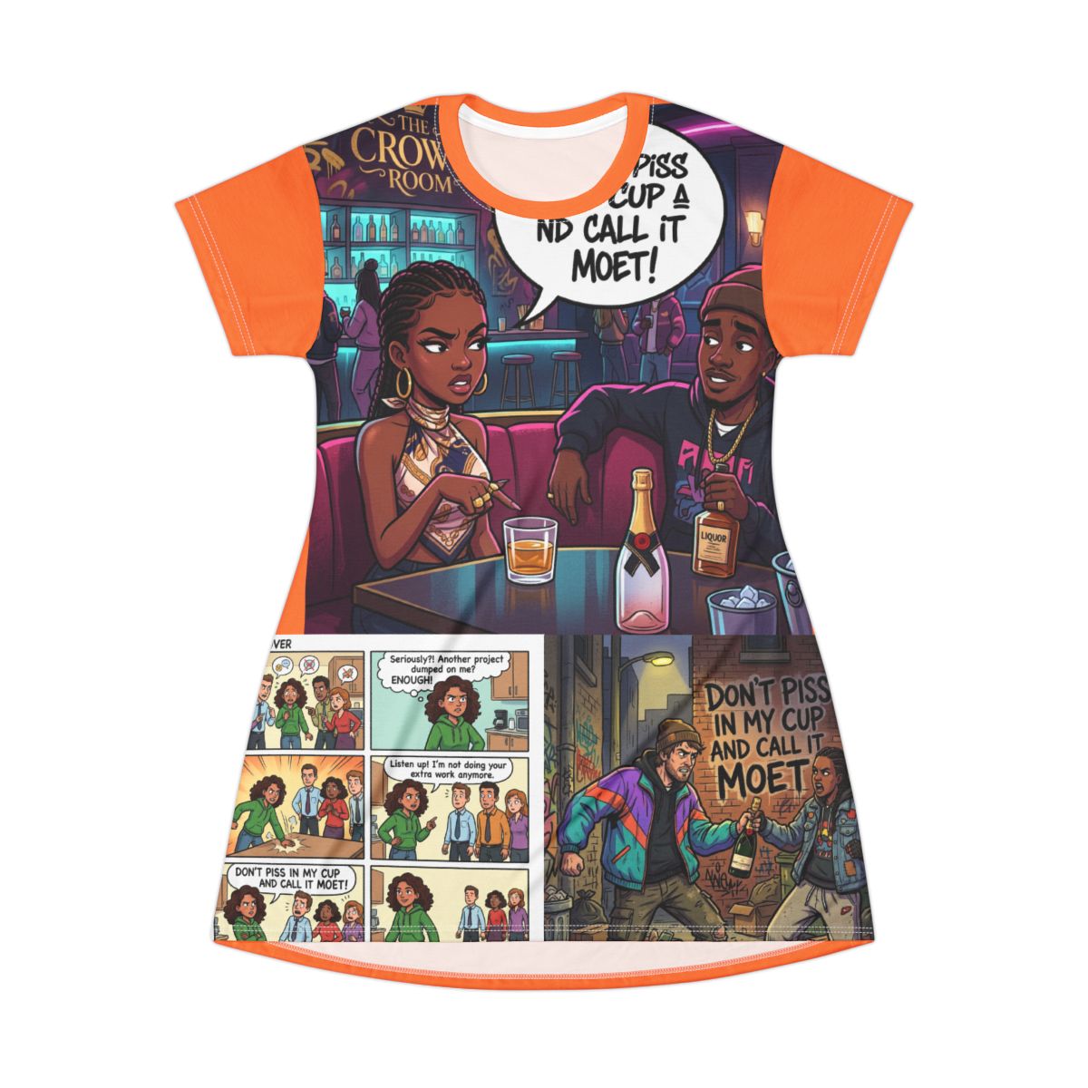 Moet T-Shirt Dress