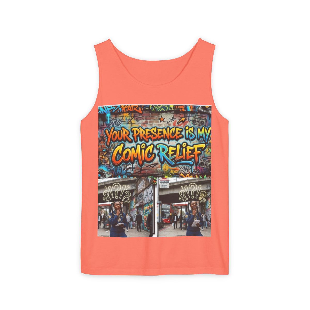 Comic Relief Sleveless Tee