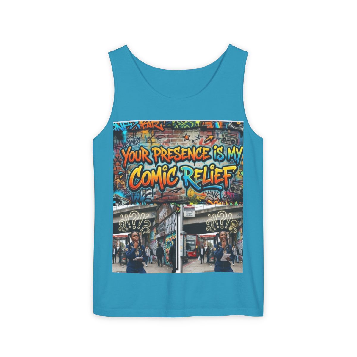Comic Relief Sleveless Tee
