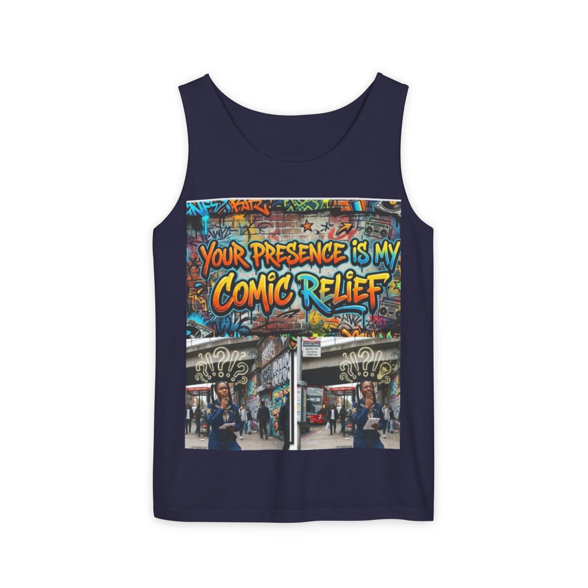 Comic Relief Sleveless Tee