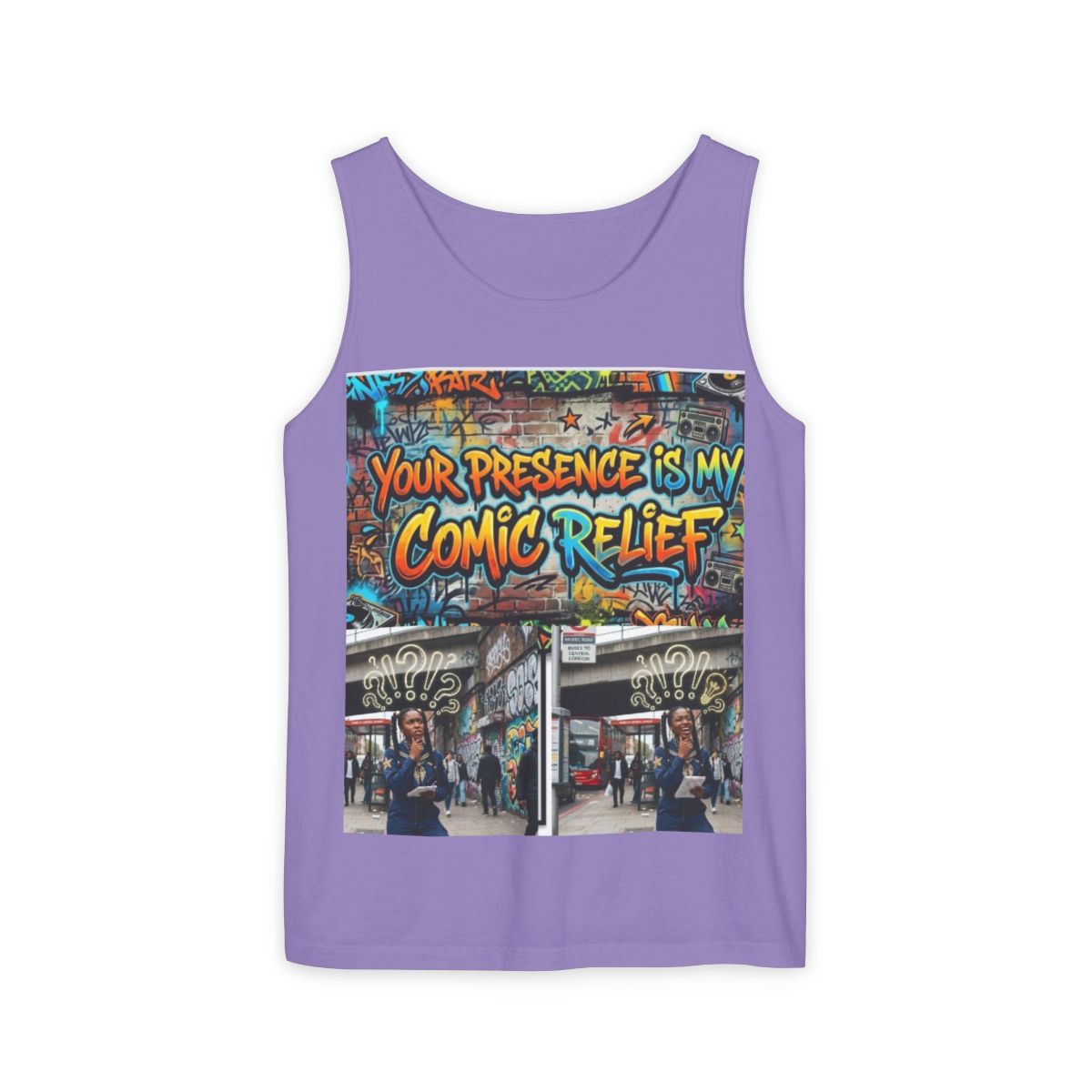 Comic Relief Sleveless Tee
