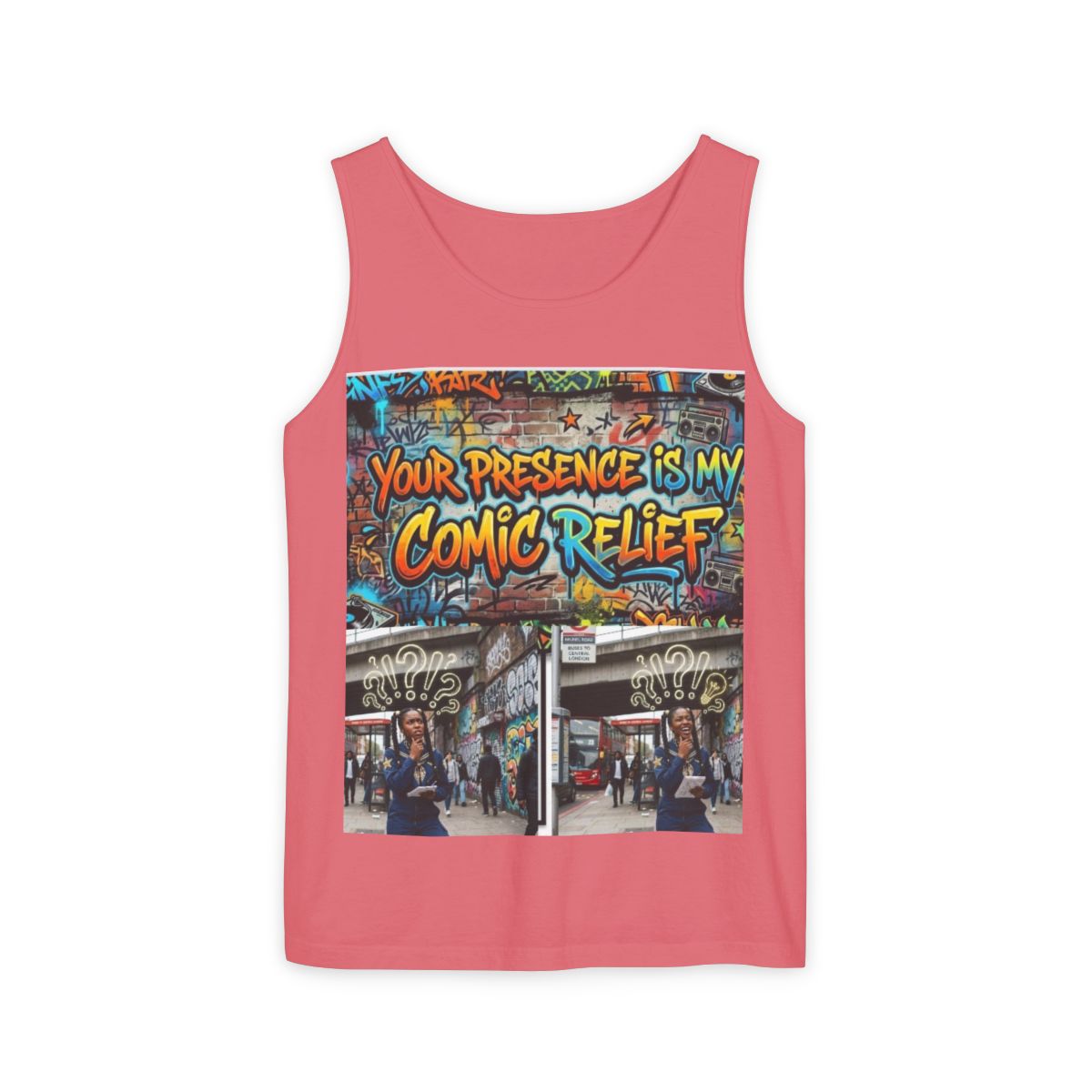 Comic Relief Sleveless Tee