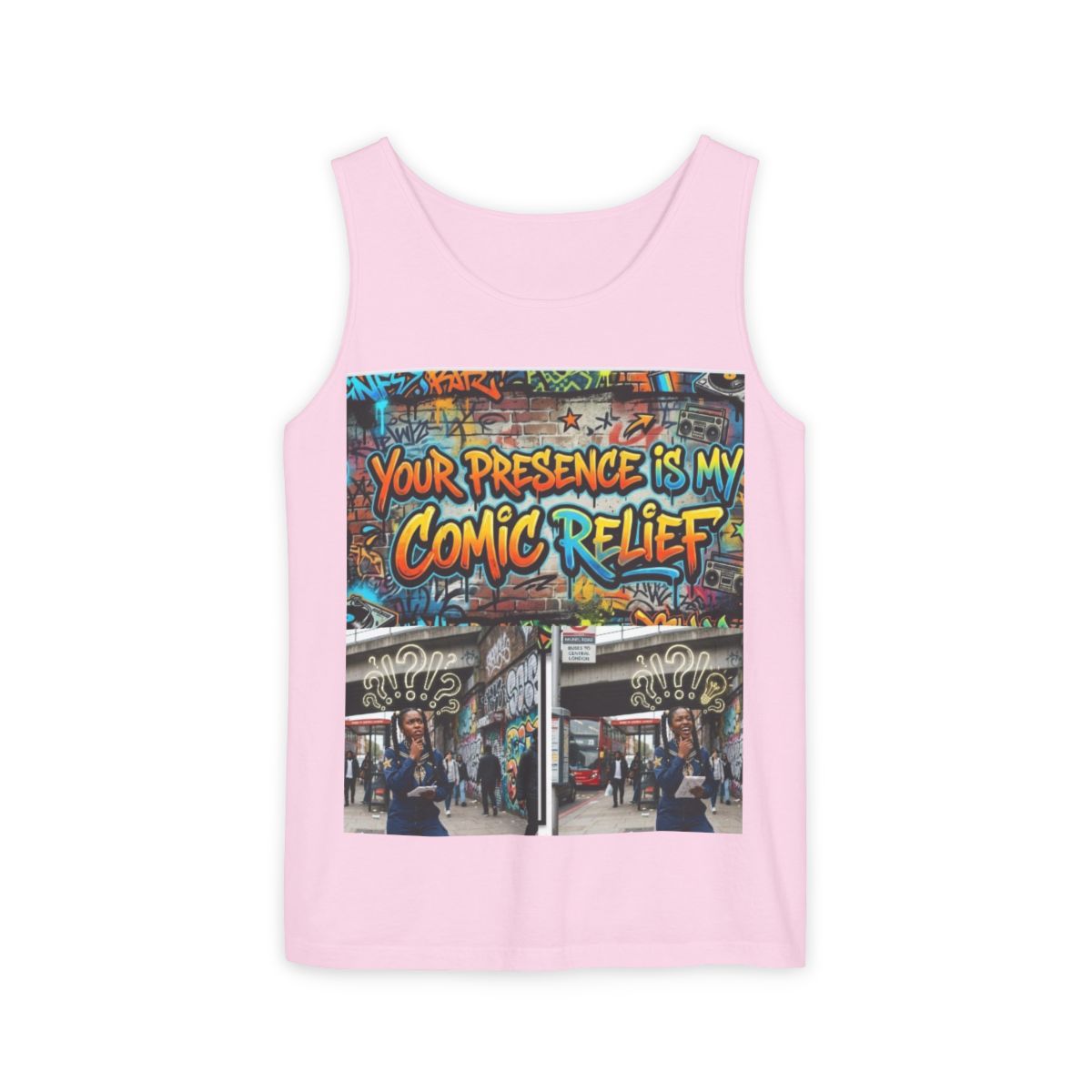 Comic Relief Sleveless Tee