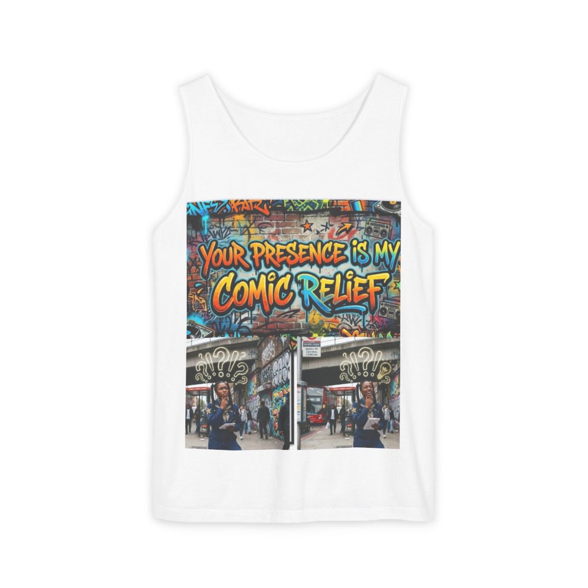 Comic Relief Sleveless Tee