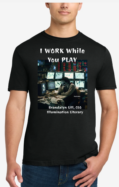 I Work You Play 2.0 Tee - NEW