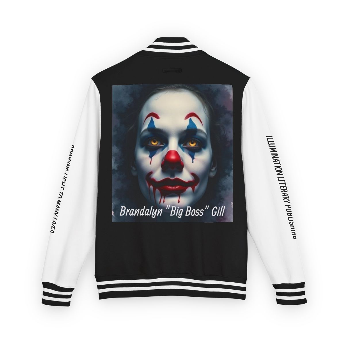 I Work, You Play LETTERMAN JACKET