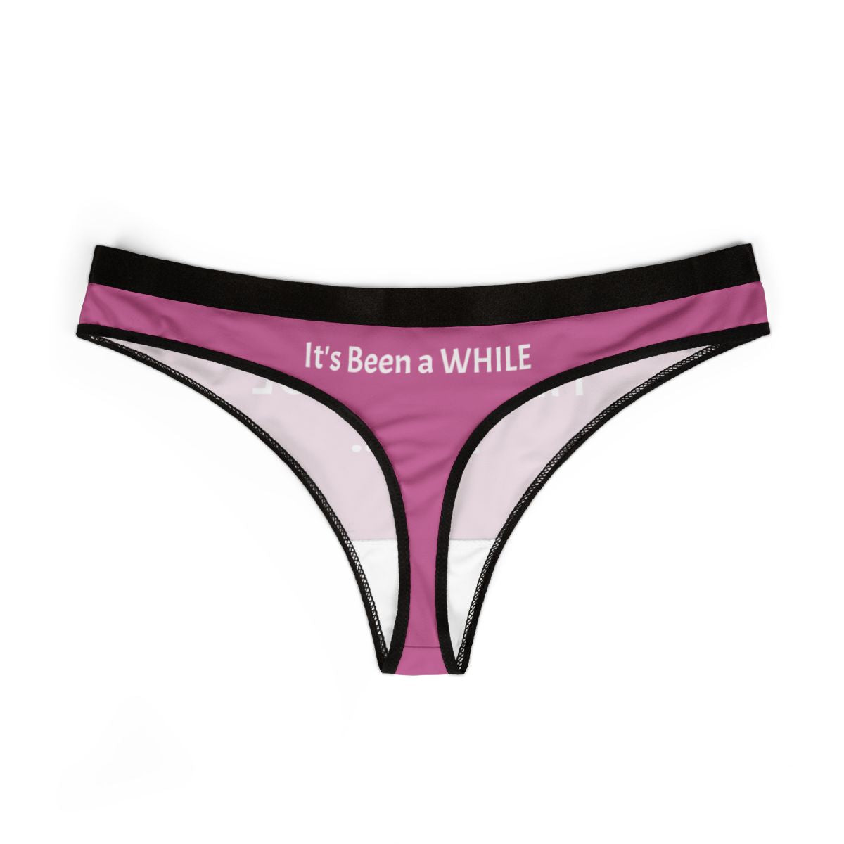 BRANDY'S COCA BUNNY WINTER LINE - IM NOT A 143 ... THONG (PANTY)