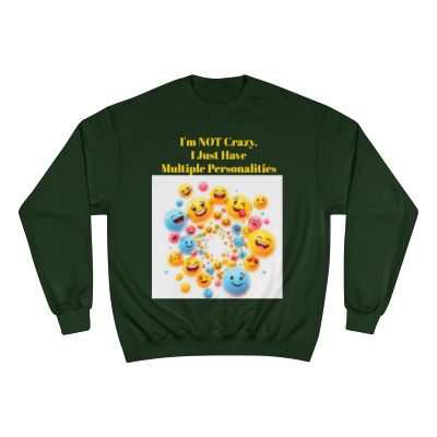 BRANDY'S **COCOA BUNNY WINTER LINE** CUSTOM "I'M NOT CRAZY" SWEATSHIRT