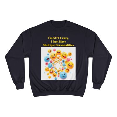 BRANDY'S **COCOA BUNNY WINTER LINE** CUSTOM "I'M NOT CRAZY" SWEATSHIRT