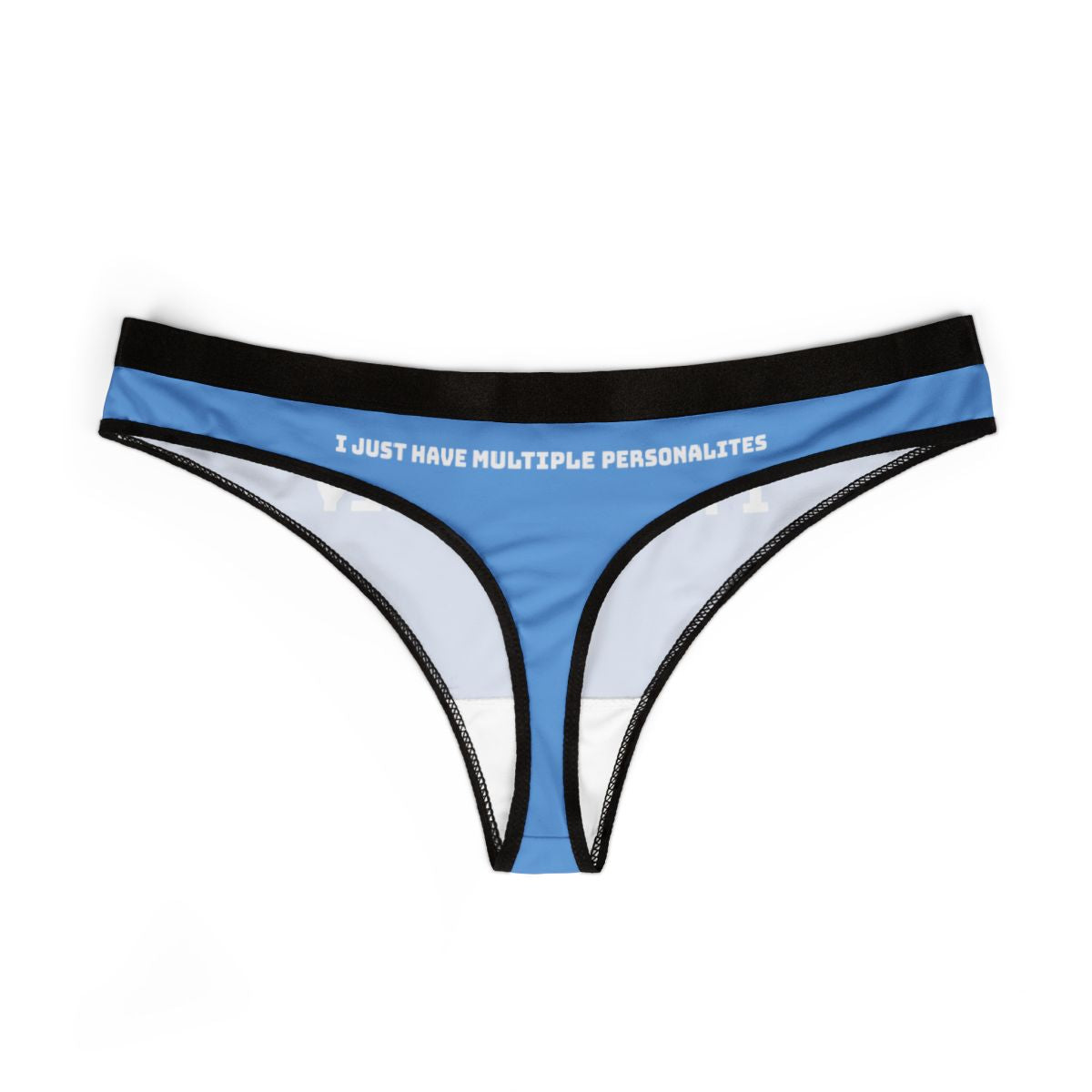 BRANDY'S **COCOA BUNNY WINTER LINE** "I'M NOT CRAZY ... " THONG (PANTY)