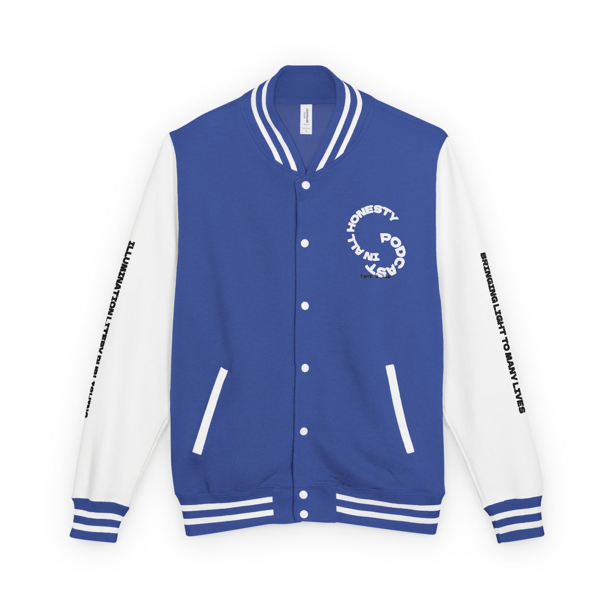 ***IN ALL HONESTY ** LETTERMAN JACKET