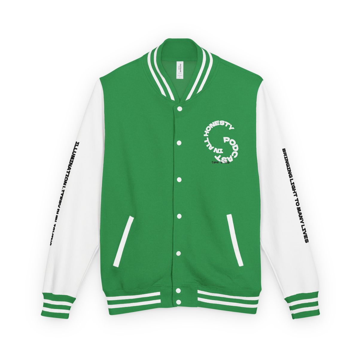 ***IN ALL HONESTY ** LETTERMAN JACKET