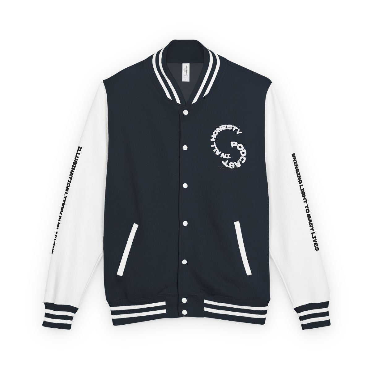 ***IN ALL HONESTY ** LETTERMAN JACKET