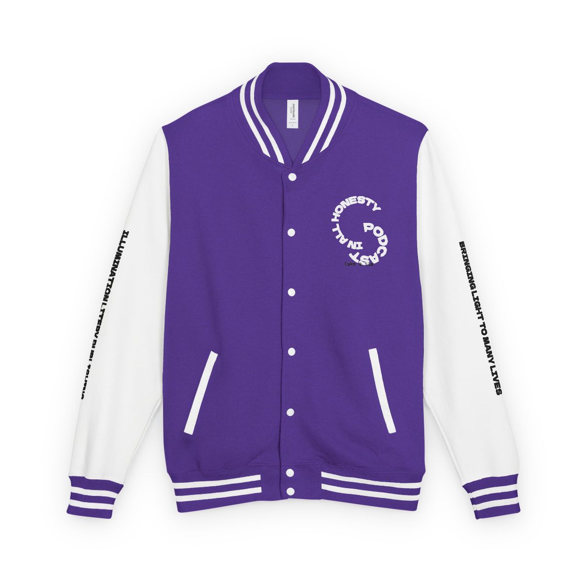 ***IN ALL HONESTY ** LETTERMAN JACKET