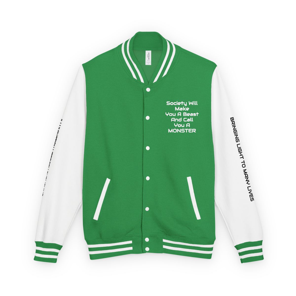Monster 1 LETTERMAN JACKET - UNISEX