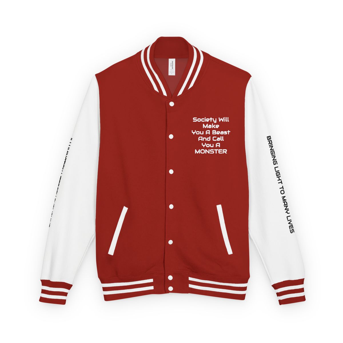Monster 1 LETTERMAN JACKET - UNISEX