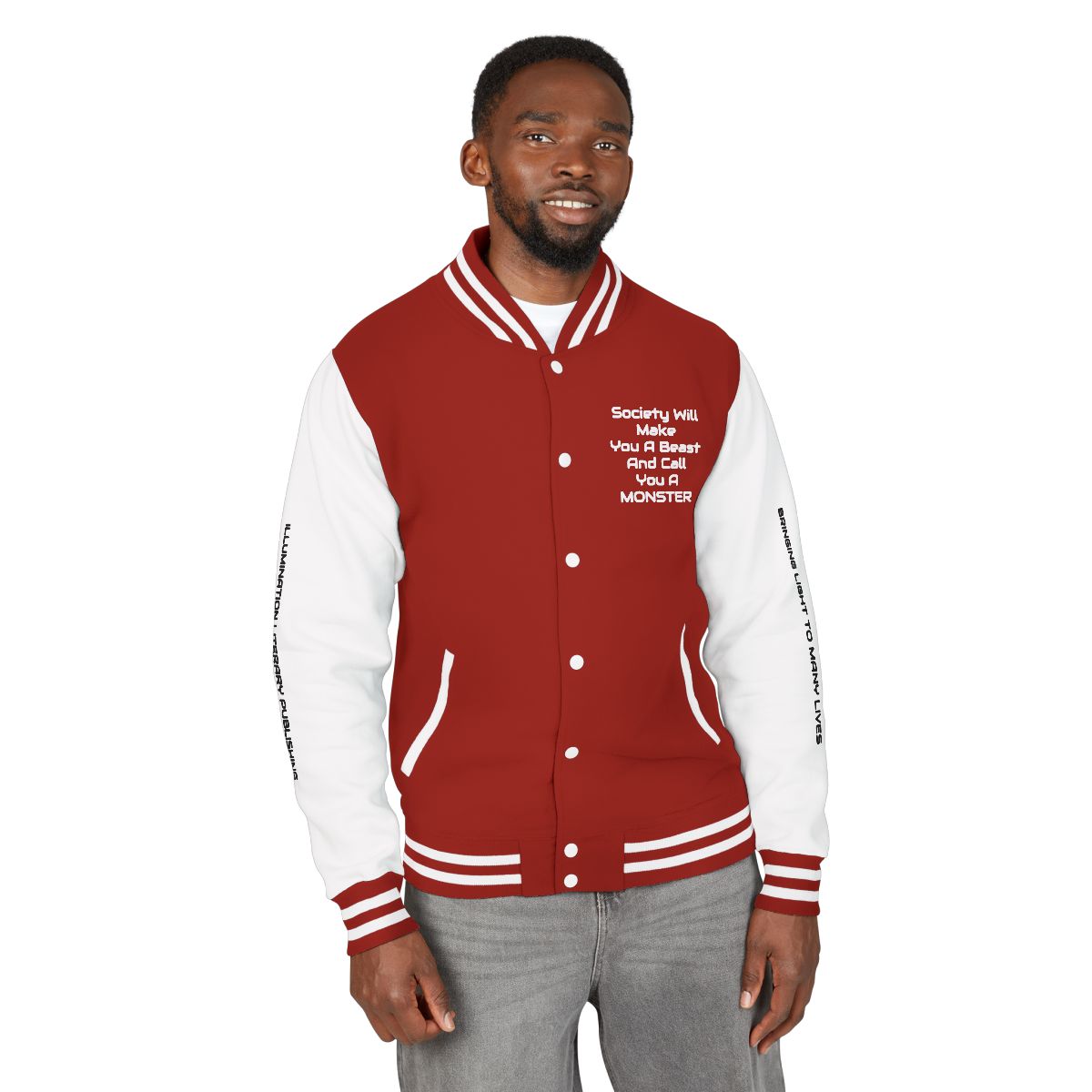 Monster 1 LETTERMAN JACKET - UNISEX