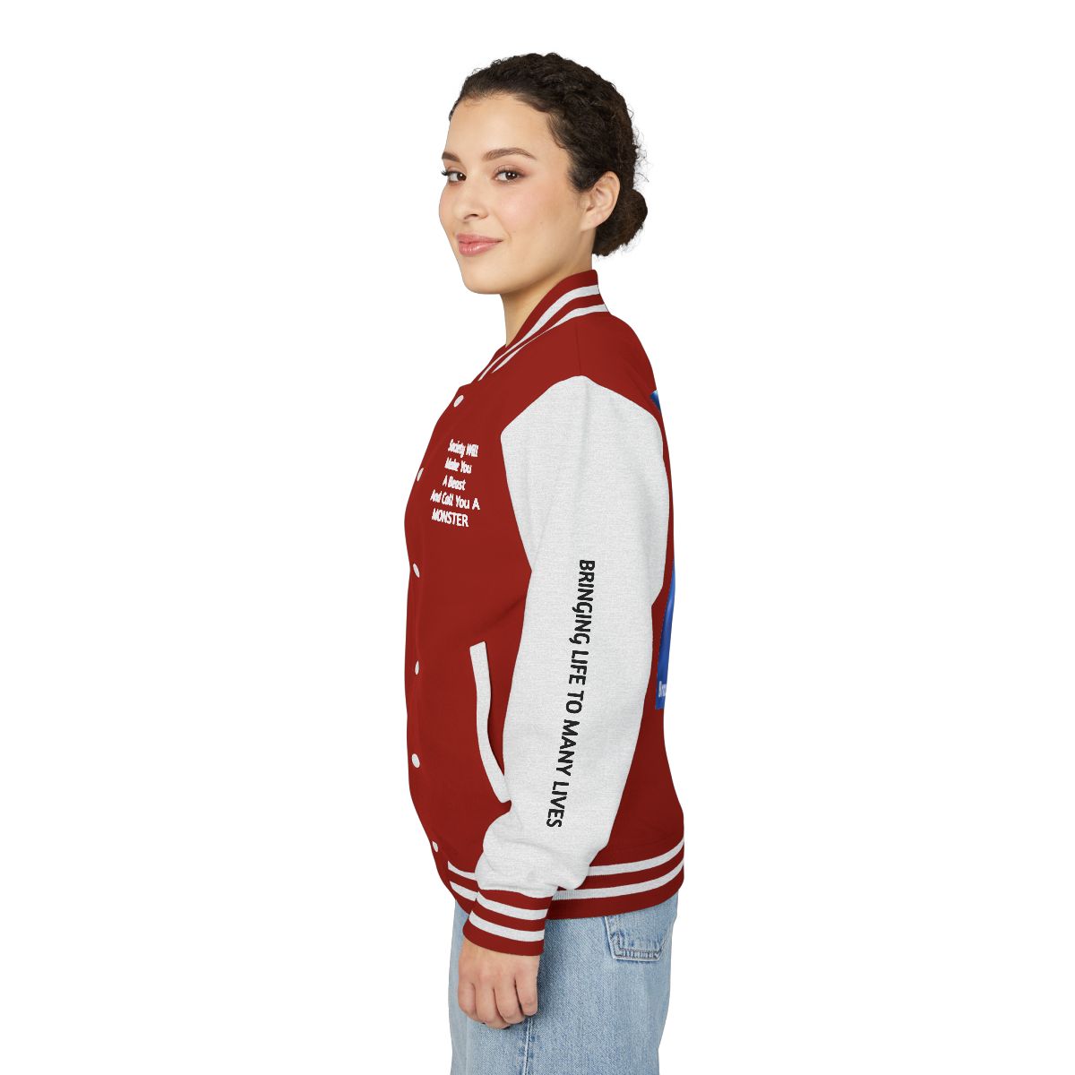 Monster 2 LETTERMAN JACKET - UNISEX
