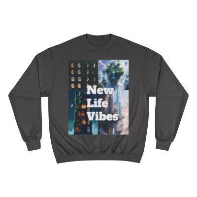 BRANDY'S **COCOA BUNNY WINTER LINE** "NEW LIFE VIBES" SWEATSHIRT (UNISEX)