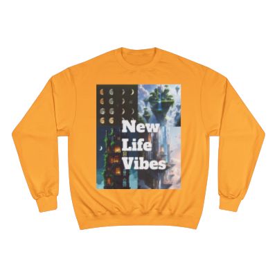 BRANDY'S **COCOA BUNNY WINTER LINE** "NEW LIFE VIBES" SWEATSHIRT (UNISEX)