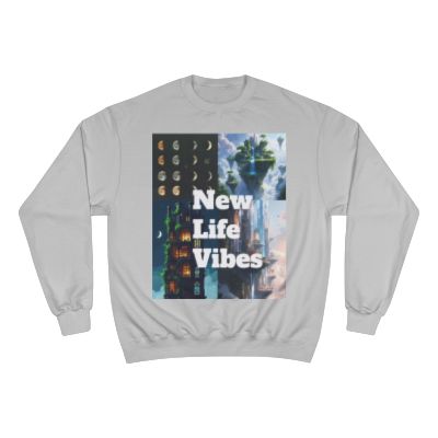 BRANDY'S **COCOA BUNNY WINTER LINE** "NEW LIFE VIBES" SWEATSHIRT (UNISEX)