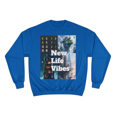 BRANDY'S **COCOA BUNNY WINTER LINE** "NEW LIFE VIBES" SWEATSHIRT (UNISEX)