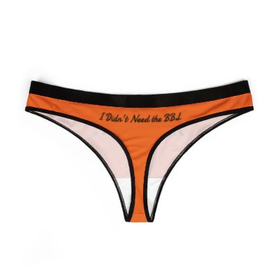 BRANDY'S **COCOA BUNNY WINTER LINE** "NO BBL NEEDED" THONG (PANTY)